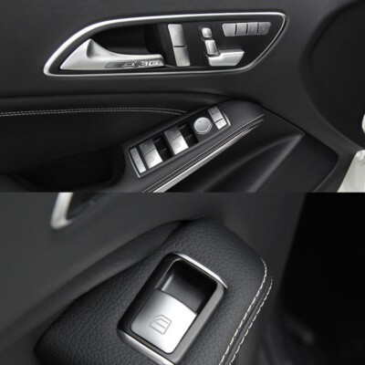 Garnitures Chromées Pour Interrupteurs Mercedes - Lot De 14 | Compatible W212, W204, W176, Etc.