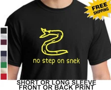 Patriotic American No Step On Snek Don't Tread On Me Gadsden Flag Mens T Shirt