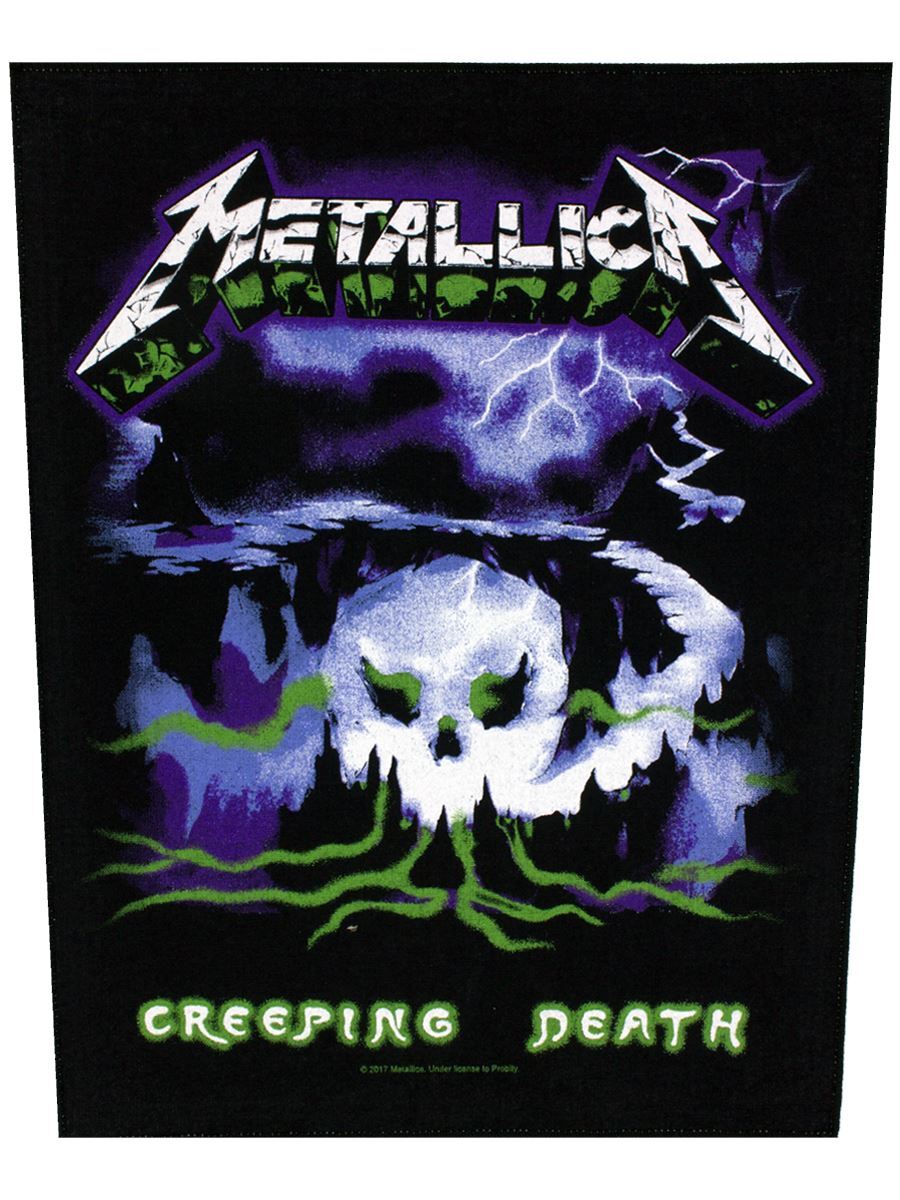 Metallica Patch Creeping Death Black 29x36cm