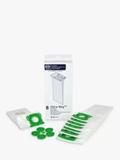 GENUINE SEBO 5093ER BAGS VACUUM CLEANER FLEECE CLOTH ULTRA BAGS (PK8)  SEB5093ER
