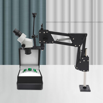 Micro Inlaid Mirror Multi-directional Micro-setting Stereo Microscope Jewelry US