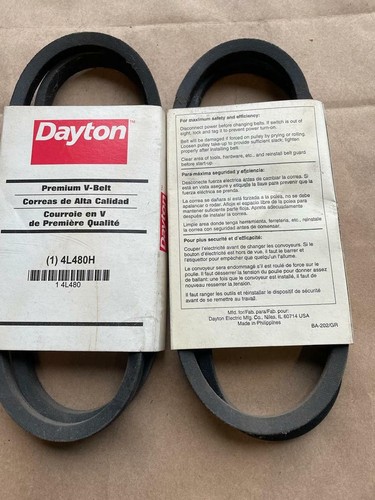 Dayton Premium Keilriemen 4L480H - Bild 3 von 4