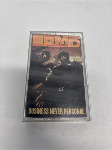 EPMD Business Never Personal Cassette Tape Vintage 90s Rap Hip Hop