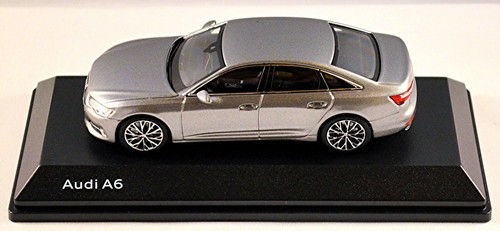 Audi A6 C8 sedán tipo 4K 2018-20 tifón gris metálico escala 1:43 I - Imagen 5 de 6
