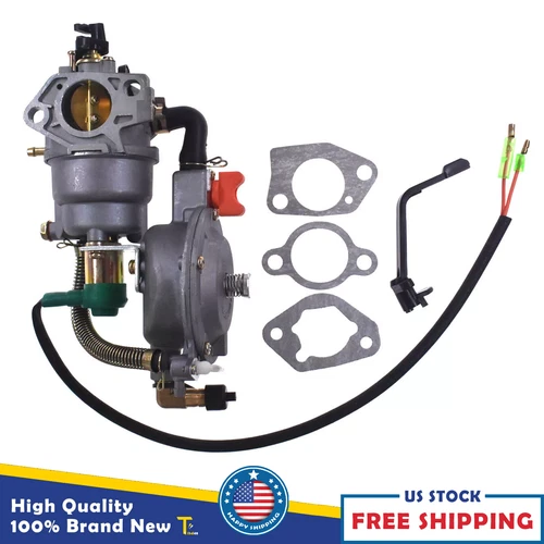 Dual Fuel LPG Carburetor For Duromax XP10000EH 10000 Watts 18HP Generator