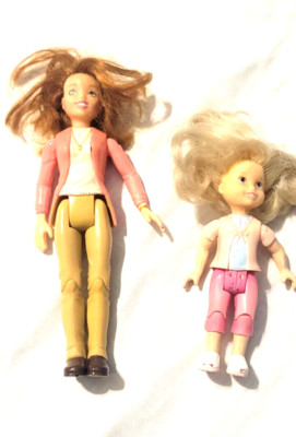 Fisher Price Vintage Loving Family Dollhouse People Mother Daughter