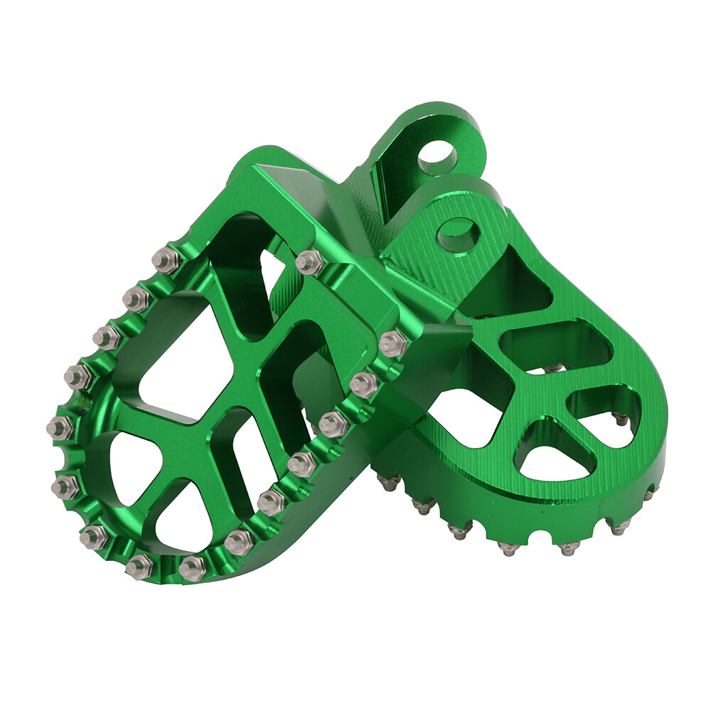 CNC Foot Pegs Pedal Dirt Bike For KLX250R KLX250 KLX250S KLX300R