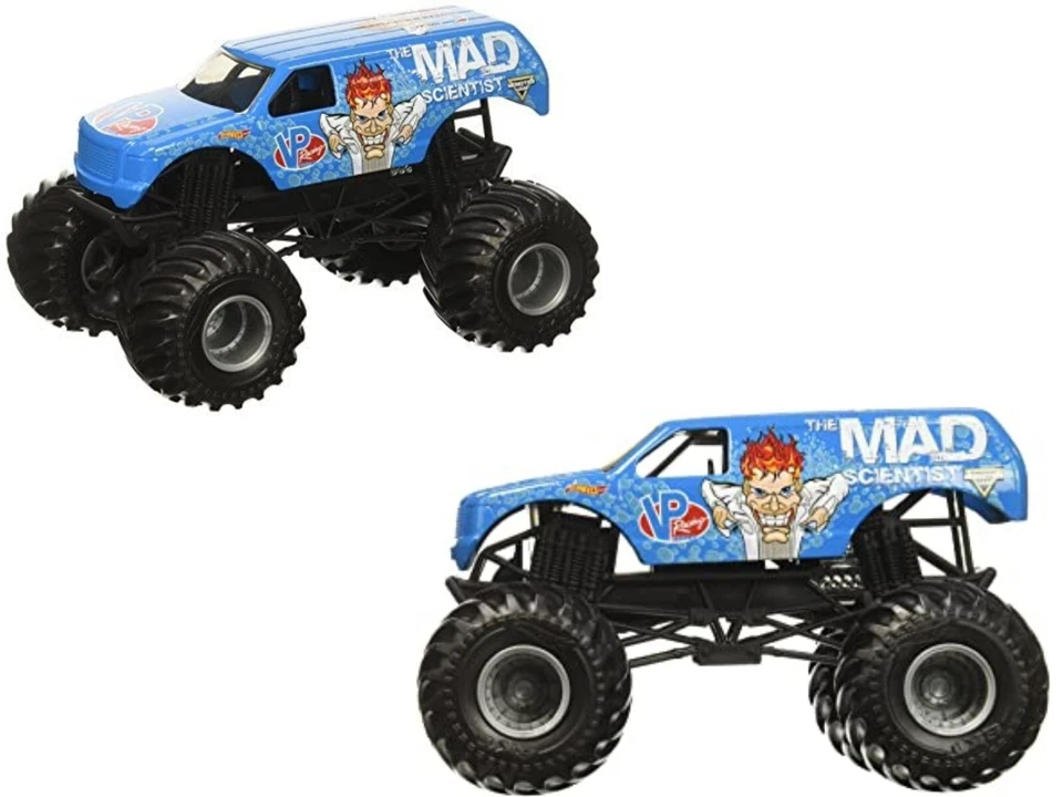 Hot Wheels Monster Jam Macchina "The Mad Scientist" in metallo pressofuso 1:24 - Immagine 4 di 4