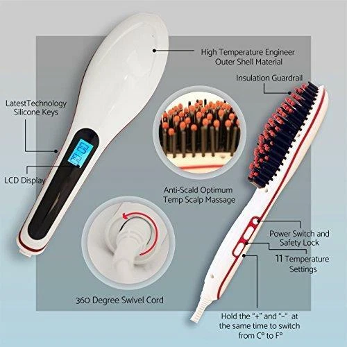 Best ionic hair straightener cheap brush