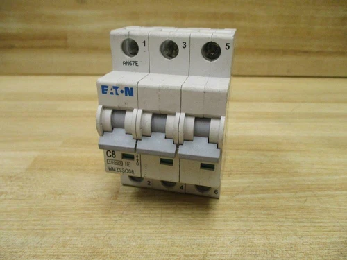 Eaton WMZS3C08 8 AMP Circuit Breaker C8