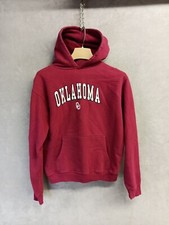 Oklahoma University Hoodie Youth Large OU Sooners College School Vintage
