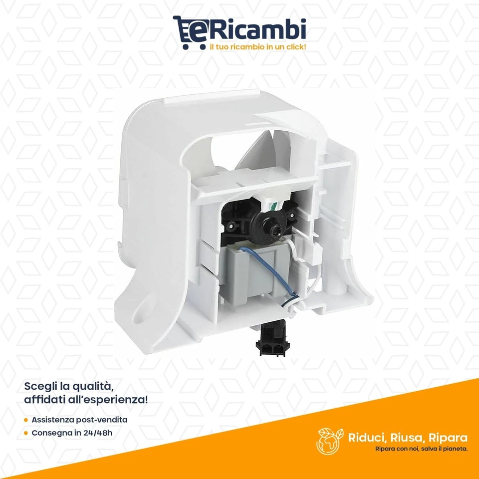 Motoventilatore Ventola Frigorifero Whirlpool 14x12,5x10cm Codice 481010595122 - Immagine 2 di 4