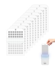 10 Pack Flying Insect Trap Refill Compatible with Mosalogic UVA Fly White