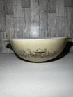 Pyrex Cinderella Nesting Mixing Bowl Forest Fancies Mushroom 444  4QT Used