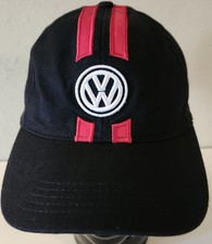 Vw Gti Grill Bagde Hat Black With Red Racing Pinstripes Flexfit Ml Volkswagen
