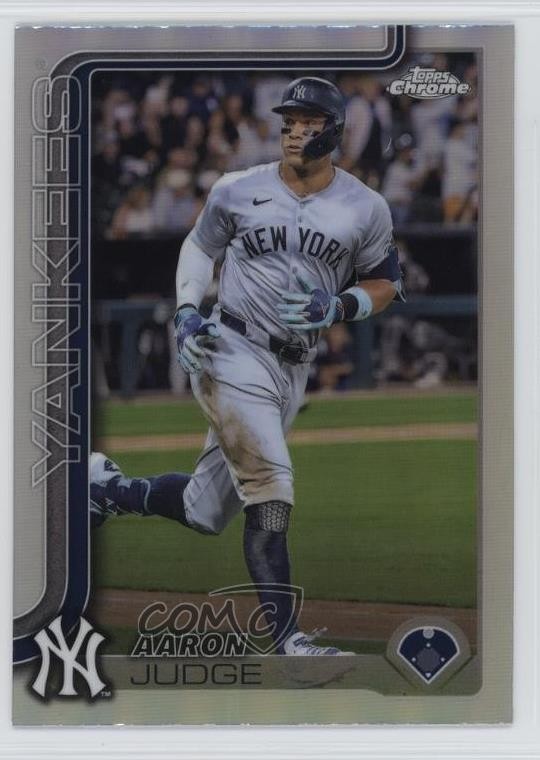 2025 Topps Chrome Image Variation SP Image Variation Aaron Judge #99 04tk