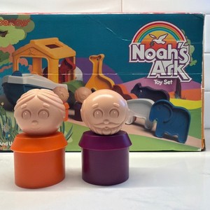 Noah's Ark Tuppertoys Tupperware - Arche de Noé jouet vintage