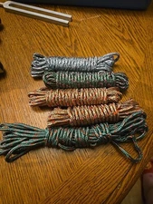  Utility Diamond Braided Polypropylene Multi Purpose Rope Lot