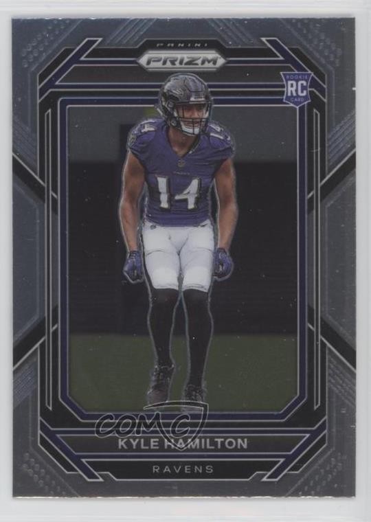 2022 Panini Prizm Rookies Kyle Hamilton #342 Rookie RC