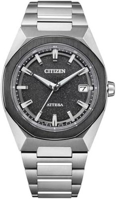 Citizen Attesa CB3044-55E  Line Eco-Drive Titanium Solar Radio Men Watch F/S NEW