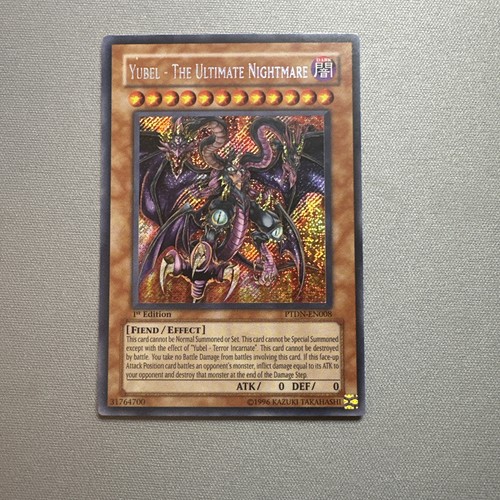 Yubel - The Ultimate Nightmare [1st Edition] PTDN-EN008 YuGiOh Phantom Darkness card