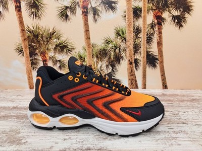 Nike Air Max TW SE Sneakers Black Total Orange FJ2590-001 Men's