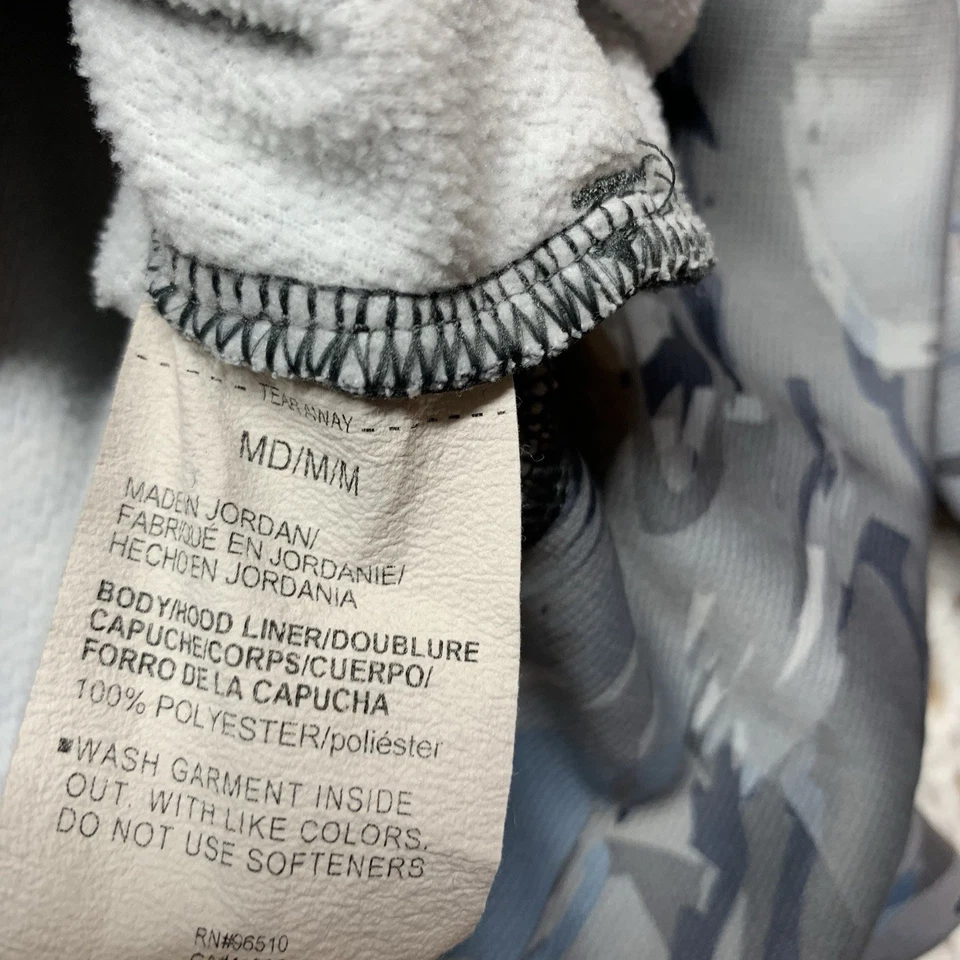 Sudadera con Capucha Under Armour Iso-Chill Camuflada Gris Azul Para Hombre Talla M Atlética Foto 4 de 4