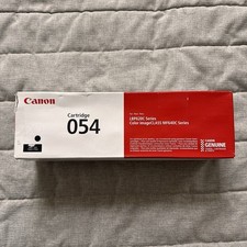 Genuine Original Canon 054 BLACK Toner Cartridge For LBP620C Series