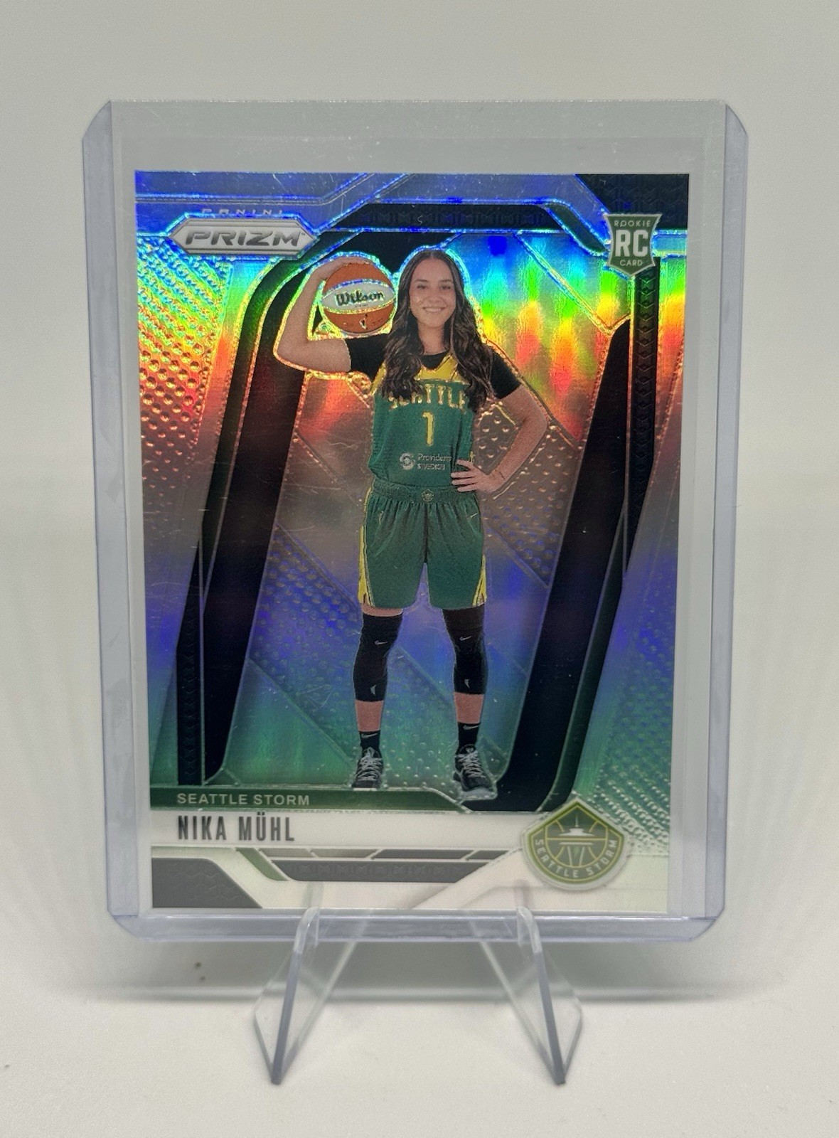 2024 Panini Prizm WNBA - Nika Muhl #146 Silver Prizm (RC) Rookie