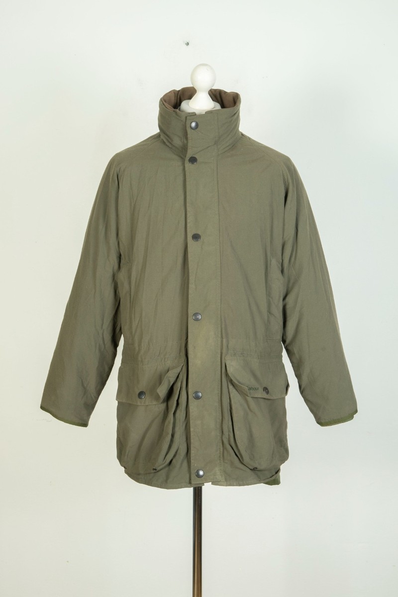 Barbour Men's Field Hooded Hunnting Jacket Coat A900 Size M | eBay