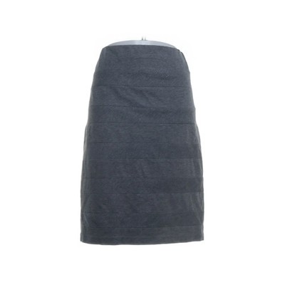 Brunello Cucinelli, Rock, Größe: 38, Grau, Baumwolle/Elasthan, Damen #8aO