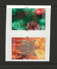 Norway 2002 NK 1485-86 Christmas MNH