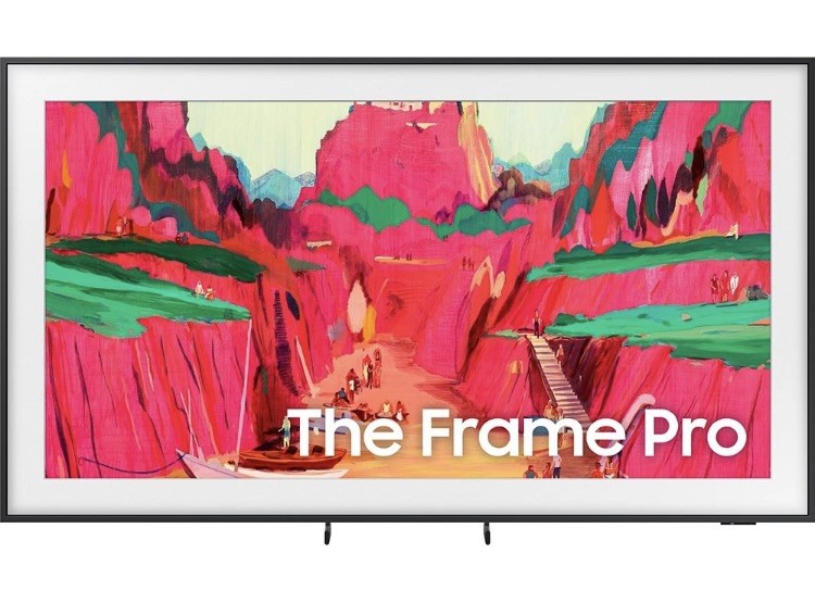 Samsung 85 inch The Frame Pro LS03FW 4K Neo QLED Mini LED Smart TV (2025) - Open