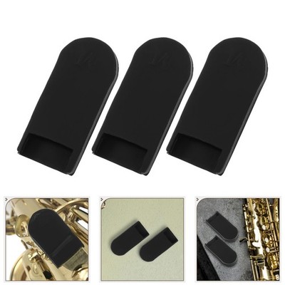6 Pcs Saxophone Mouthpiece Pads Reusable Finger Protectors Cover for