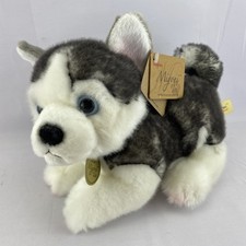 Aurora Miyoni Tots Plush Siberian Husky Puppy Stuffed Toy Animal 9 Inch