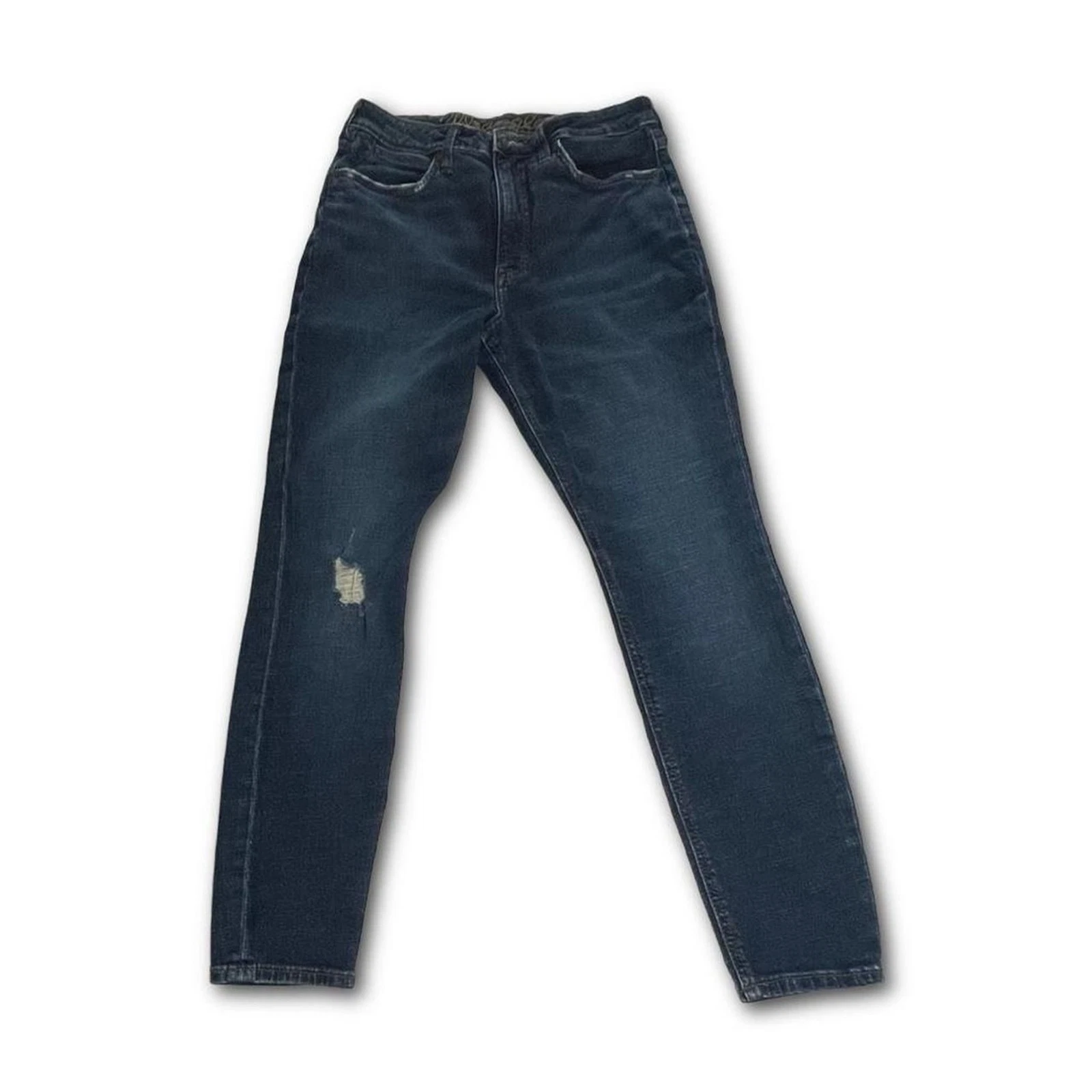 Wrangler Women’s Mid-Rise Skinny Jeans 30x30 Distressed Blue Hemp Blend 11MPSDT
Opens in a new windo