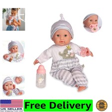 15" Realistic Soft Body Baby Doll with Open/Close Eyes - Berenguer Boutique...