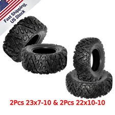 4-bundle Heavy Duty 23x7-10 Front 22x10-10 Rear All Terrain Off Road Atv Tires 4-bundle Heavy Duty 23x7-10 Front 22x10-10 Rear All Terrain Off Road Atv Tires