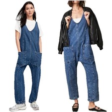 NEW Free People WE THE FREE High Roller Overalls Jumpsuit Size Small