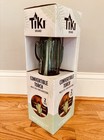 Tiki Adjustable Flame Torch 50"- 65" Flame Farmhouse Torch in Copper Clear Glass