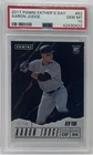 2017 Panini Father’s Day Aaron Judge #62 Foil #21/50 Rookie Card RC PSA 10 GEM