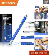 Bolígrafo multiusos práctico 9 en 1 en caja de regalo: perfecto para