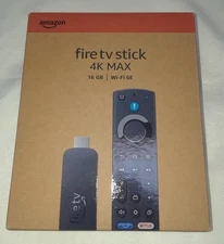 Amazon 2024 Fire TV Stick 4K MAX Streaming Device, 16 GB Wi-Fi 6E Free Live TV