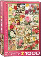EG60000810 - Eurographics Puzzle 1000 Pc - Roses Seed Catalogue