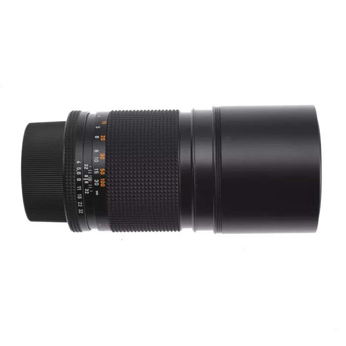 CONTAX CARL ZEISS TELE-TESSAR T* 200mm F4 LENS C/Y MOUNT AE GERMANY / 180D W