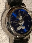 #439-Disney Mickey Mouse Watch MC0179: 30M Blue w/Silver Mickey — photo 3