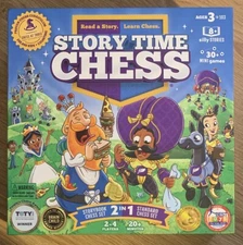 **COMPLETE** Story Time Chess Board Game Thinking Learning Multi Award Winner
