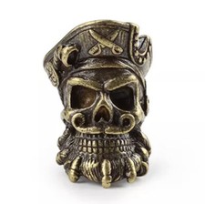 Pirate Bead DIY Bracelet EDC Knife Paracord Handmade Beads Lanyard Kenchain