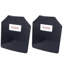 Tactical Scorpion Gear AR500 Level 3 III Body Armor Plates Pair Curved 10 x 12