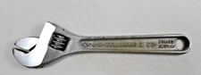 Early J H• Williams & Co• “Superjustable” 4" Adjustable Crescent Wrench